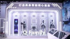 中国动化研究所的Q系列人形机械人正在2024世界机